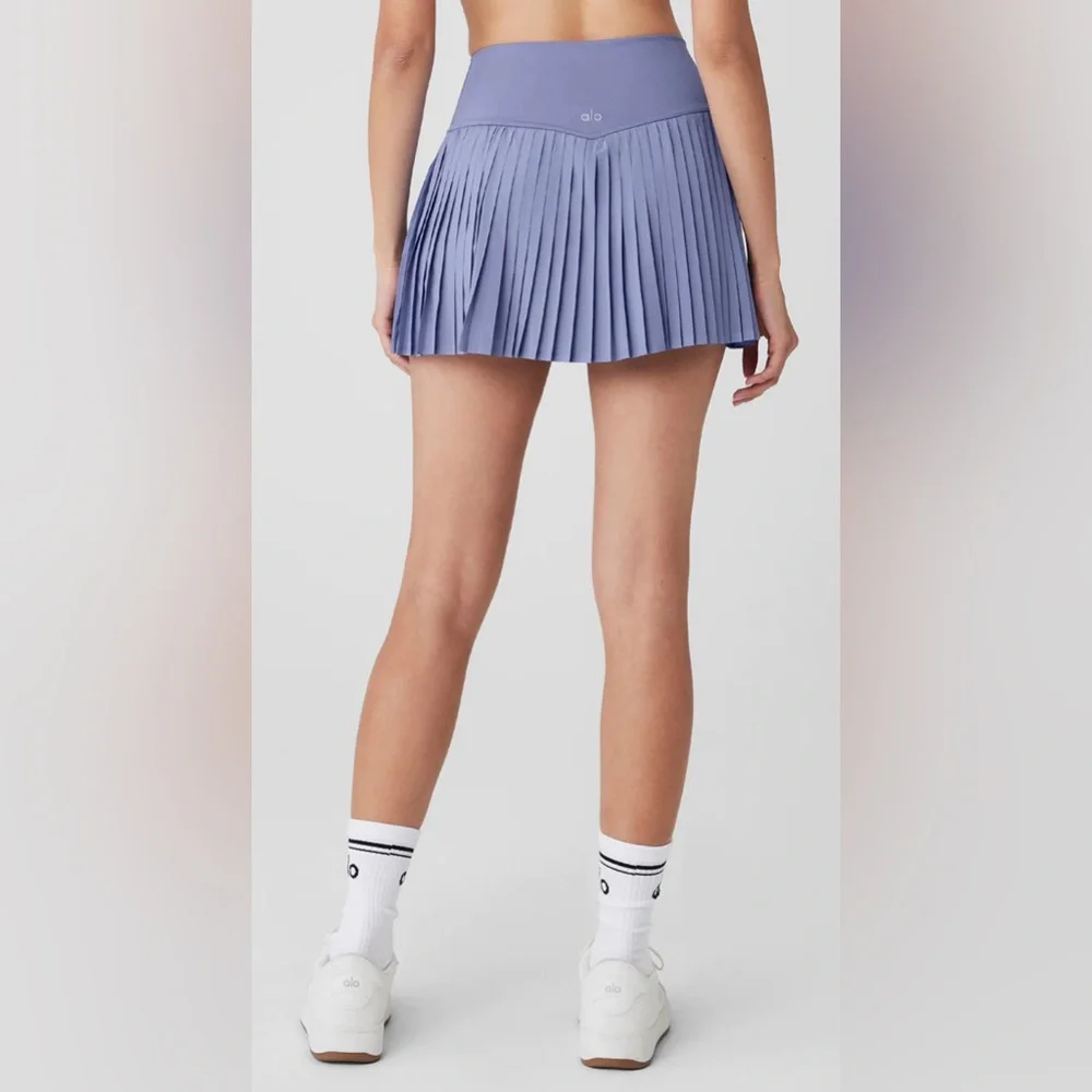 🆕Alo 🎱 Grand Slam Tennis Skirt Limited: Lilac Blue Sz XS